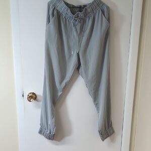 Dynamite Light Gray Women's Track Pants